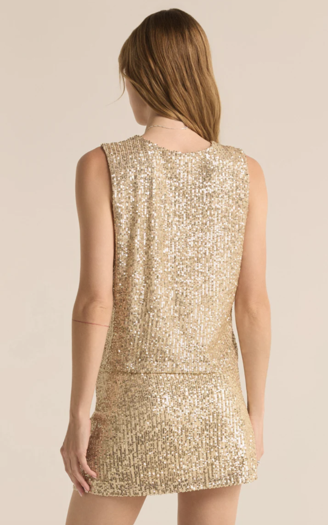 Z SUPPLY SLOANE SEQUIN TOP