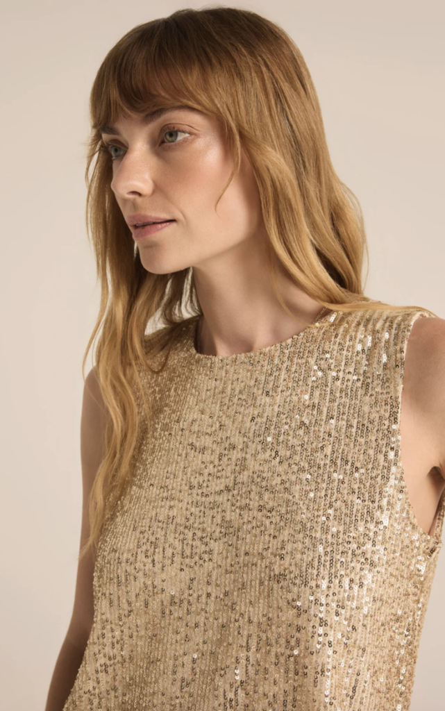 Z SUPPLY SLOANE SEQUIN TOP