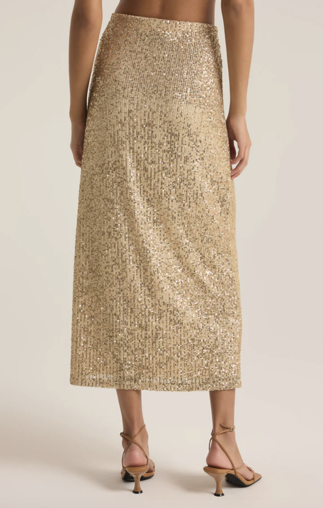 Z SUPPLY SATURN SEQUIN SKIRT