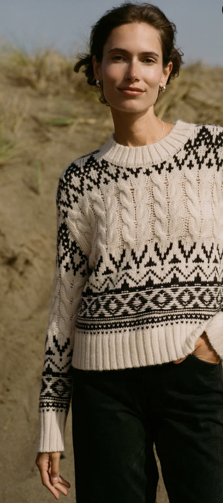 Z SUPPLY GARLAND FAIRISLE SWEATER