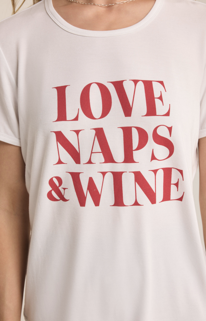 Z SUPPLY LOUNGE LOVE NAPS S/S TEE