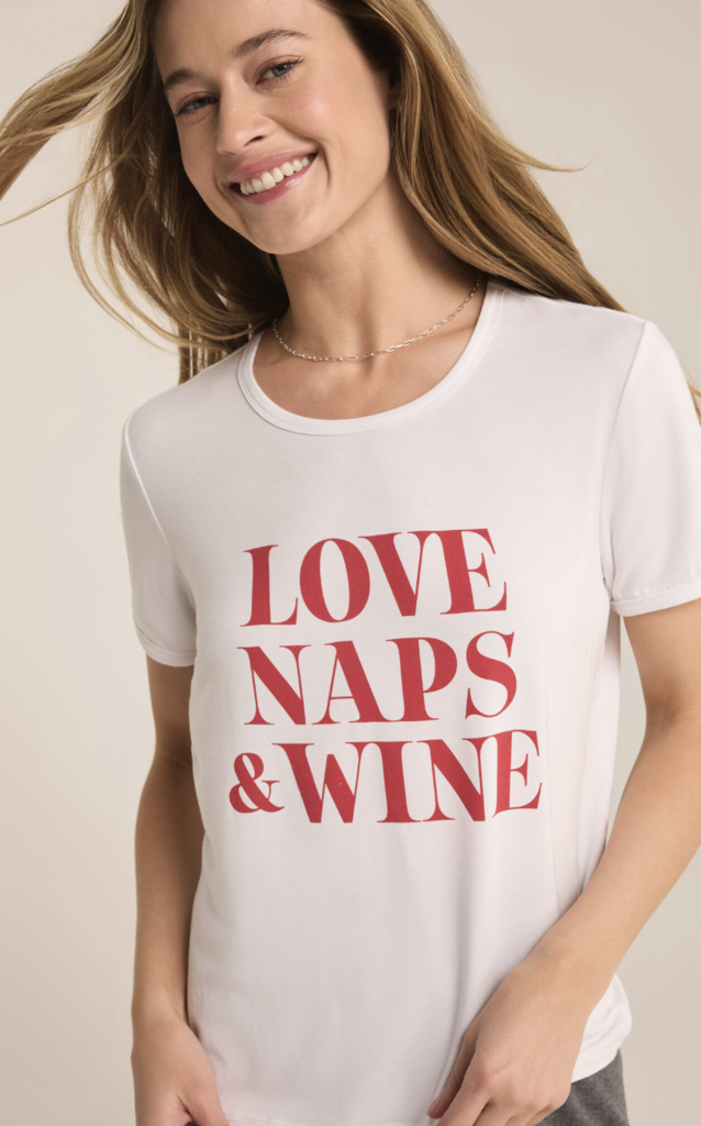 Z SUPPLY LOUNGE LOVE NAPS S/S TEE