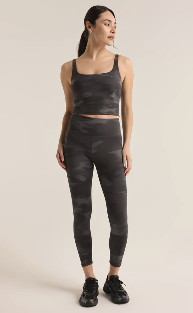 Z SUPPLY ACTIVE ALL A BLUR CAMO LEGGING