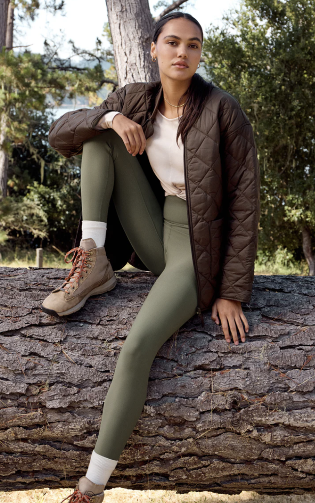 Z SUPPLY ACTIVE SUNRISE QUILTED BOMBER JACKET