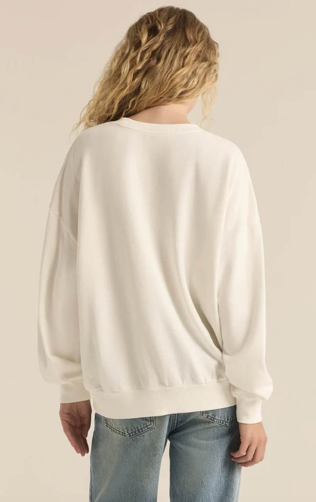 Z SUPPLY SUNSET CREWNECK SWEATSHIRT