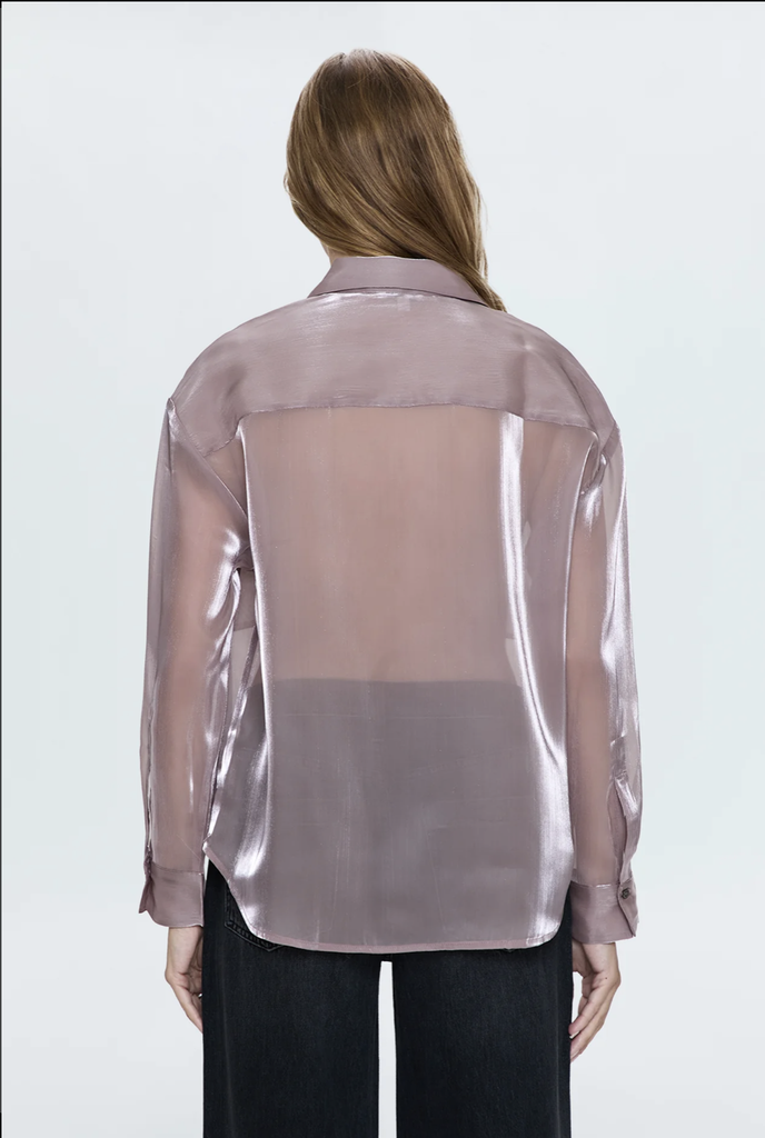 PISTOLA MIRANDA SHEER ORGANZA SHIRT