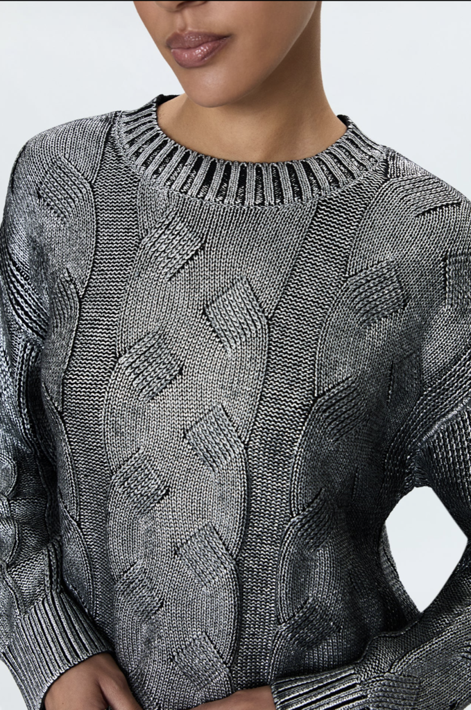 PISTOLA EVERLY CABLE SWEATER