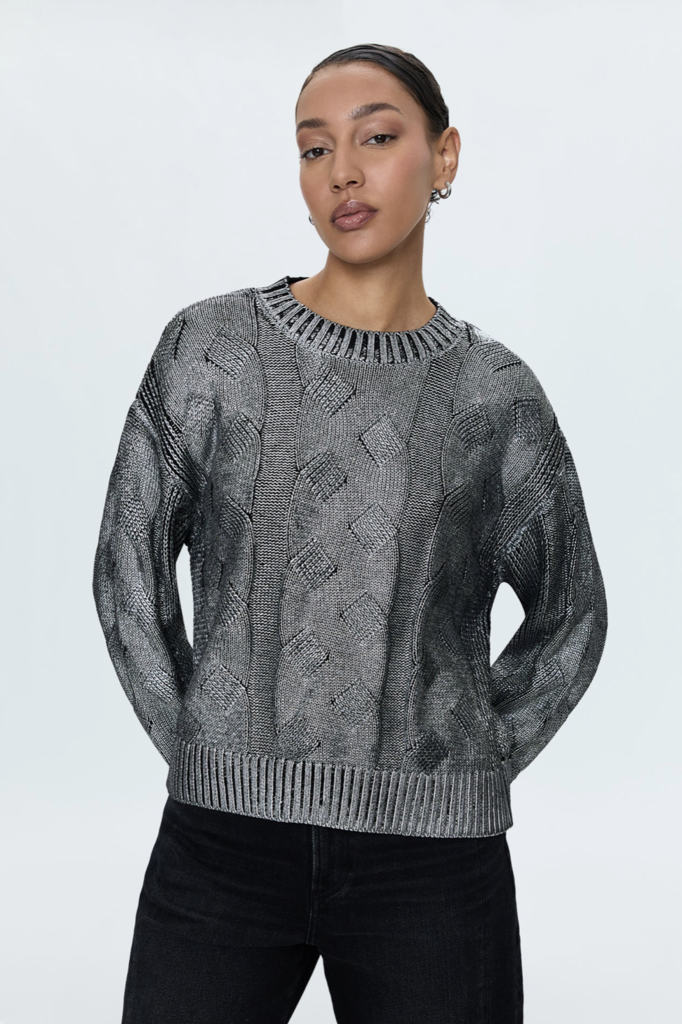 PISTOLA EVERLY CABLE SWEATER