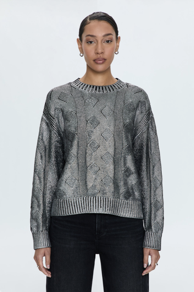 PISTOLA EVERLY CABLE SWEATER
