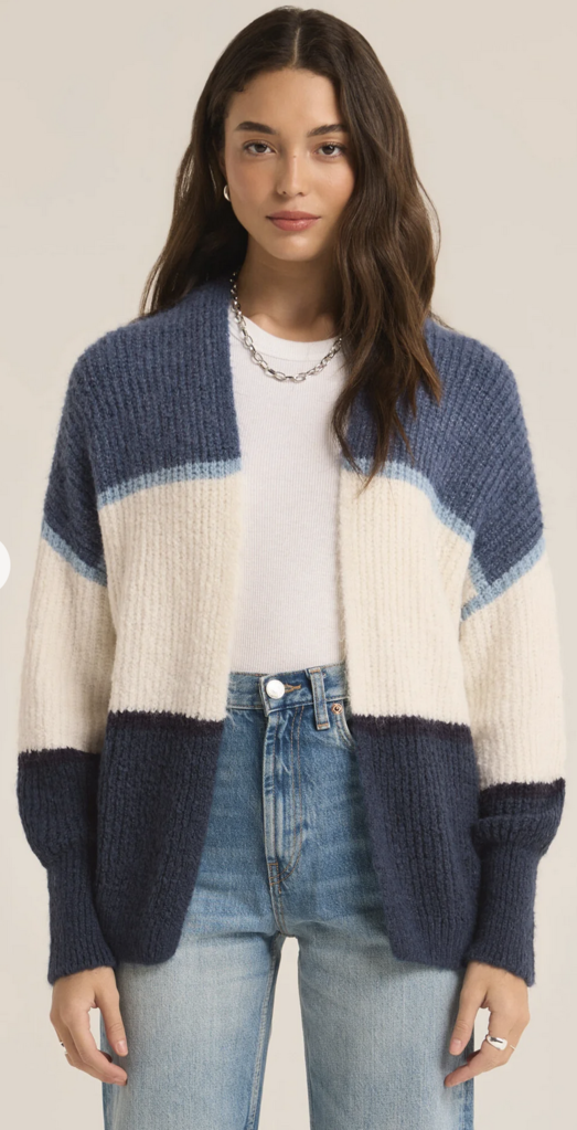 Z SUPPLY JONES STRIPE CARDIGAN