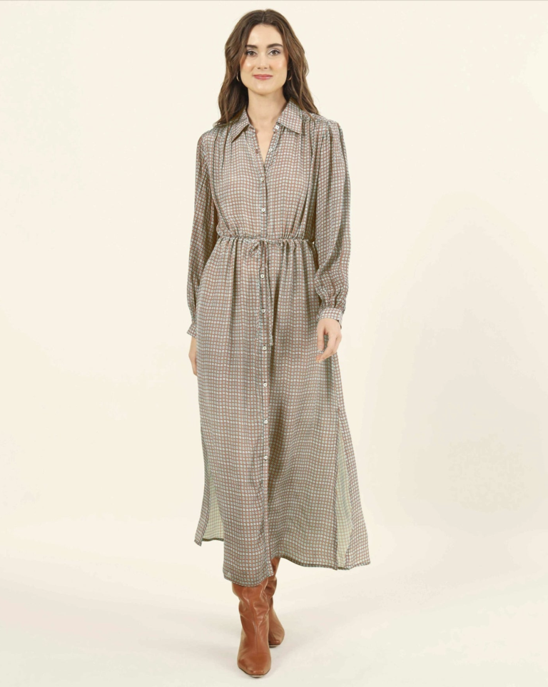 OMIKA ARIA MIDI DRESS