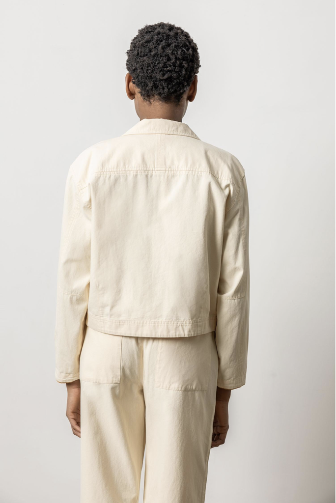 CONTRAST TRIM JACKET