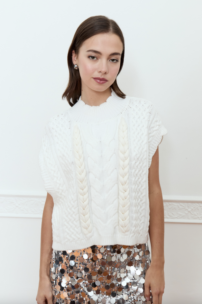 DÈLUC ELM KNITTED VEST
