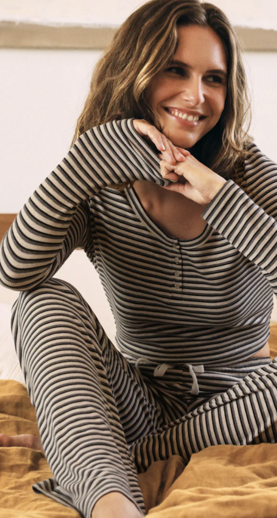 Z SUPPLY LOUNGE LOUNGER STRIPE PANT