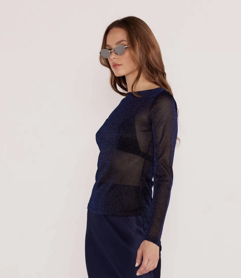 MINKPINK DAHLIA SPARKLE TOP