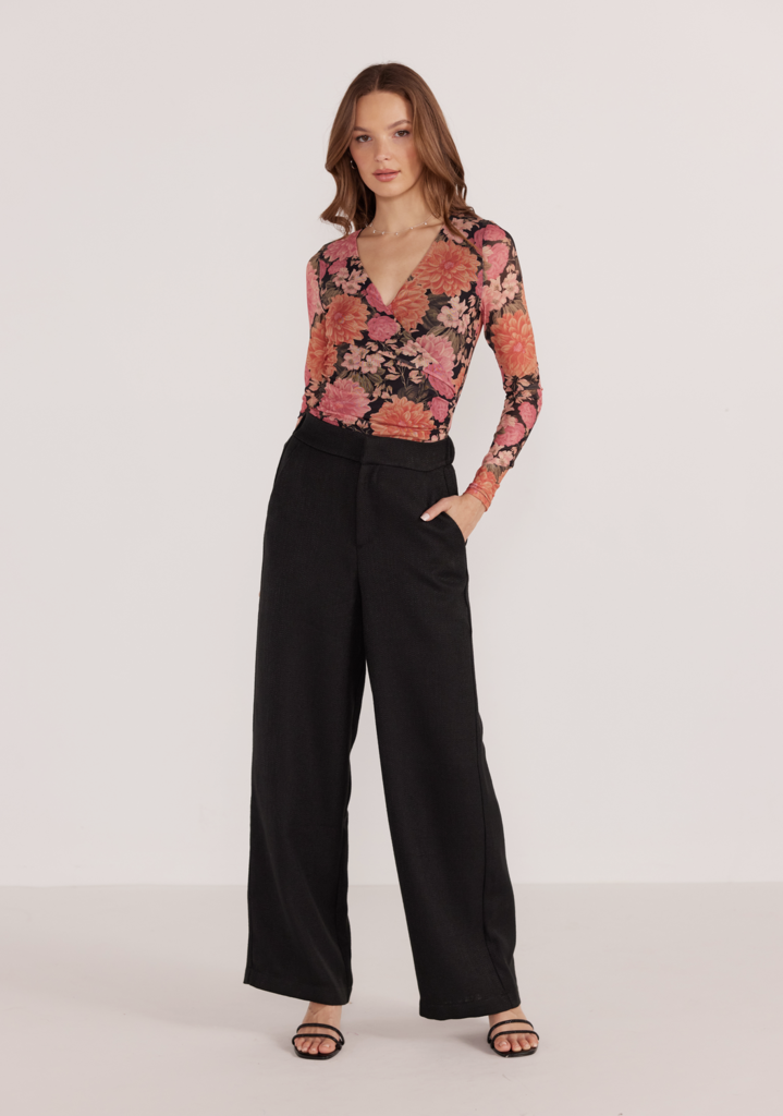 MINKPINK NATALIA WIDE LEG TAILORED PANT