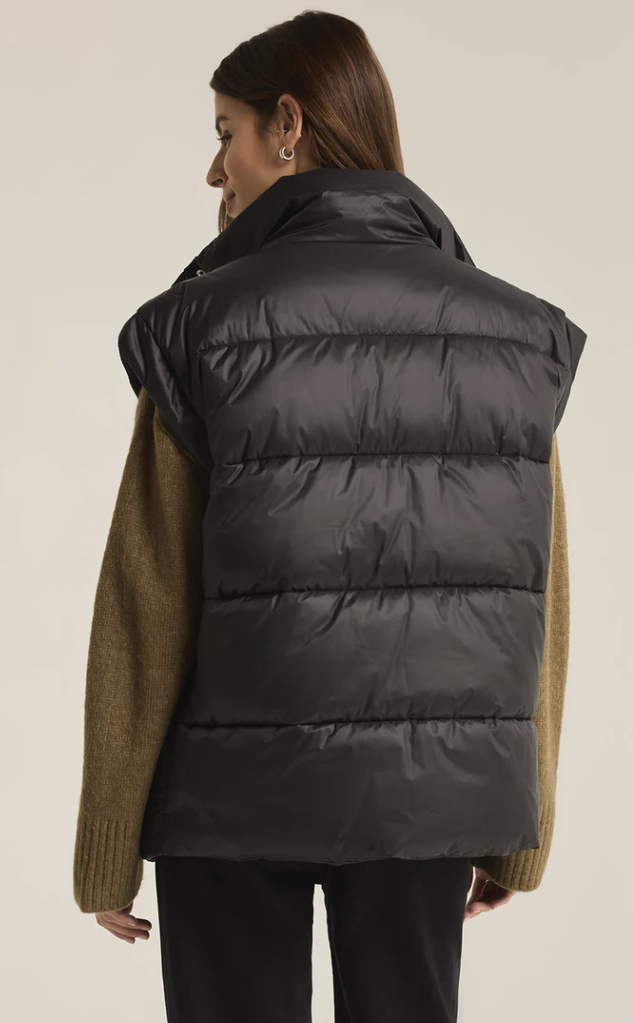 Z SUPPLY ACTIVE SUNDOWN OVERSIZED PUFFER VEST