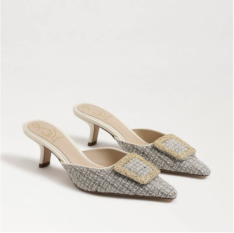SAM EDELMAN BRIT KITTEN HEEL MULE