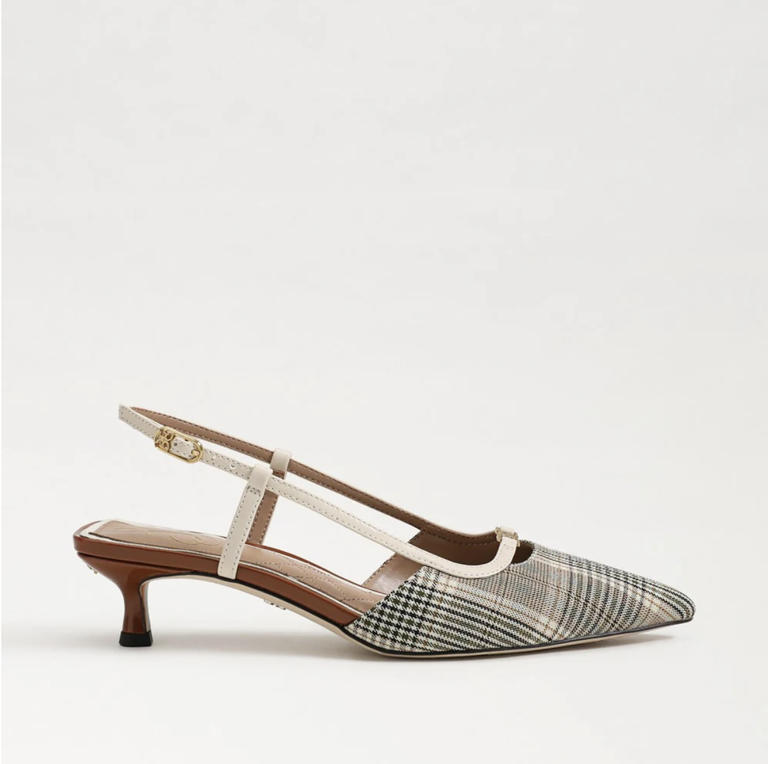 SAM EDELMAN TONI SLINGBACK KITTEN HEEL
