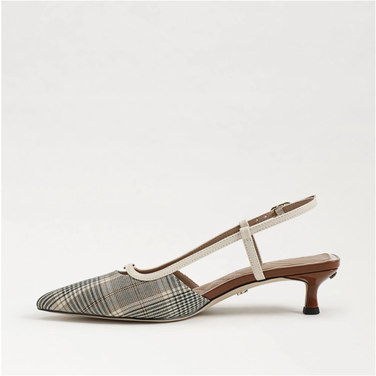 SAM EDELMAN TONI SLINGBACK KITTEN HEEL