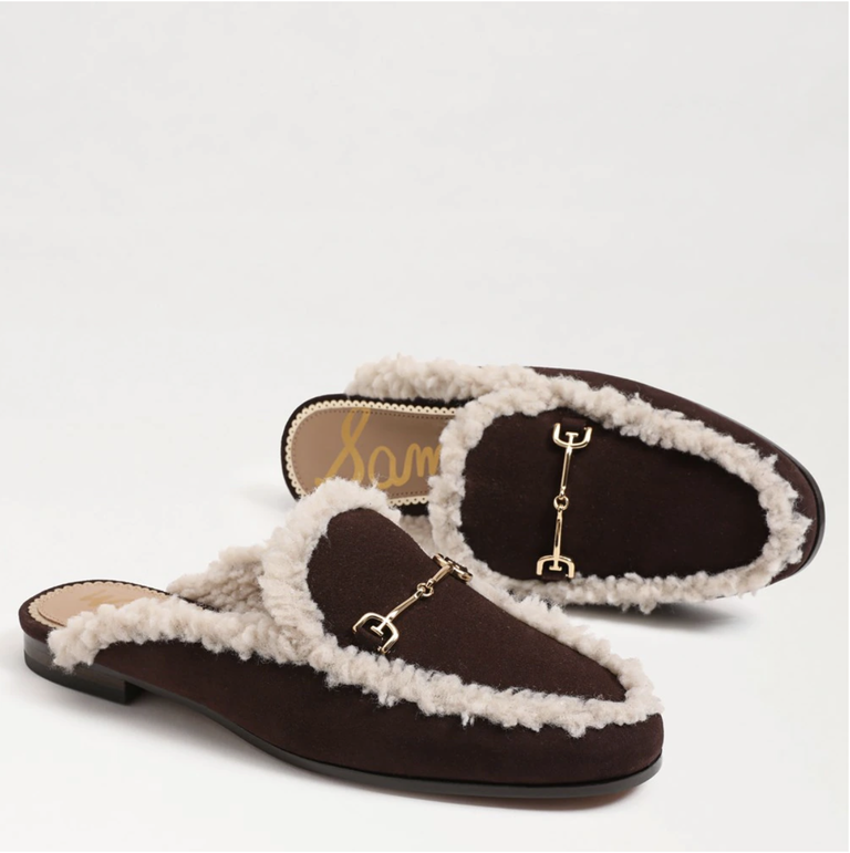 SAM EDELMAN LINNIE BIT COZY MULE