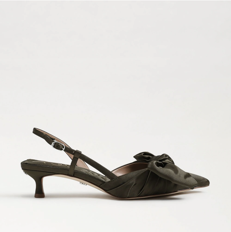 SAM EDELMAN TREENA SLINGBACK KITTEN HEEL