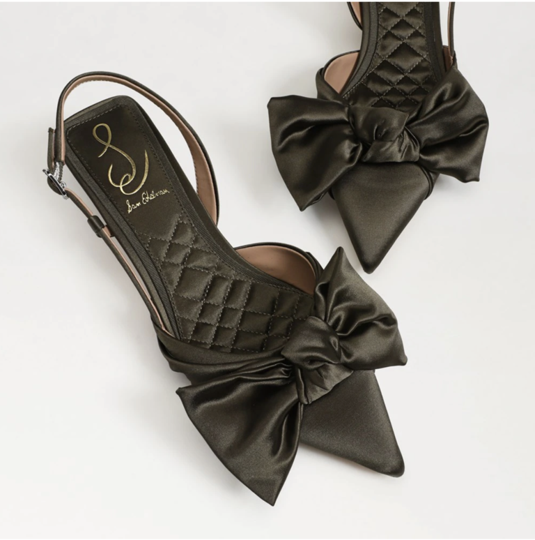 SAM EDELMAN TREENA SLINGBACK KITTEN HEEL