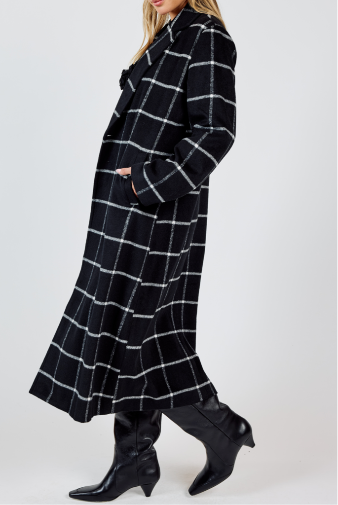 Sadie & Sage FOR EVERYONE DOUBLE BREASTED COAT