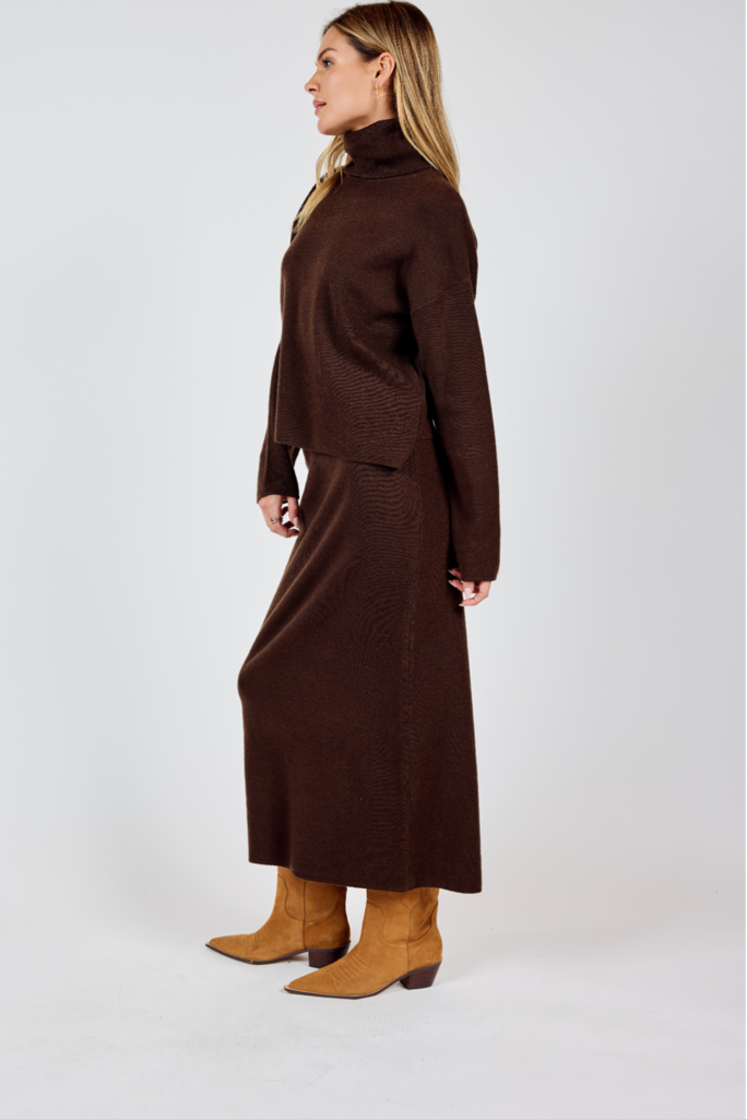 Sadie & Sage NIGHT AIR MAXI SKIRT