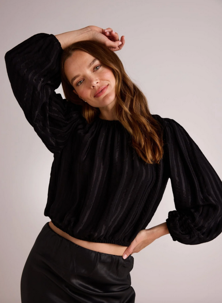 BELLA DAHL ELASTIC SHIRRED TOP