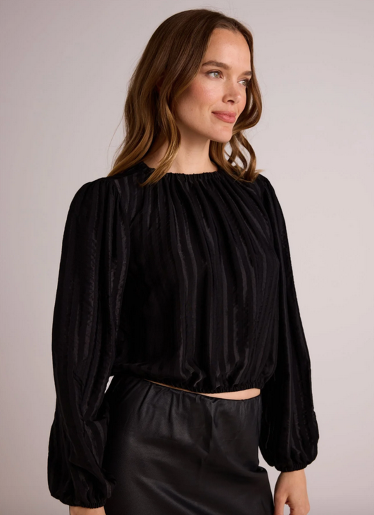 BELLA DAHL ELASTIC SHIRRED TOP