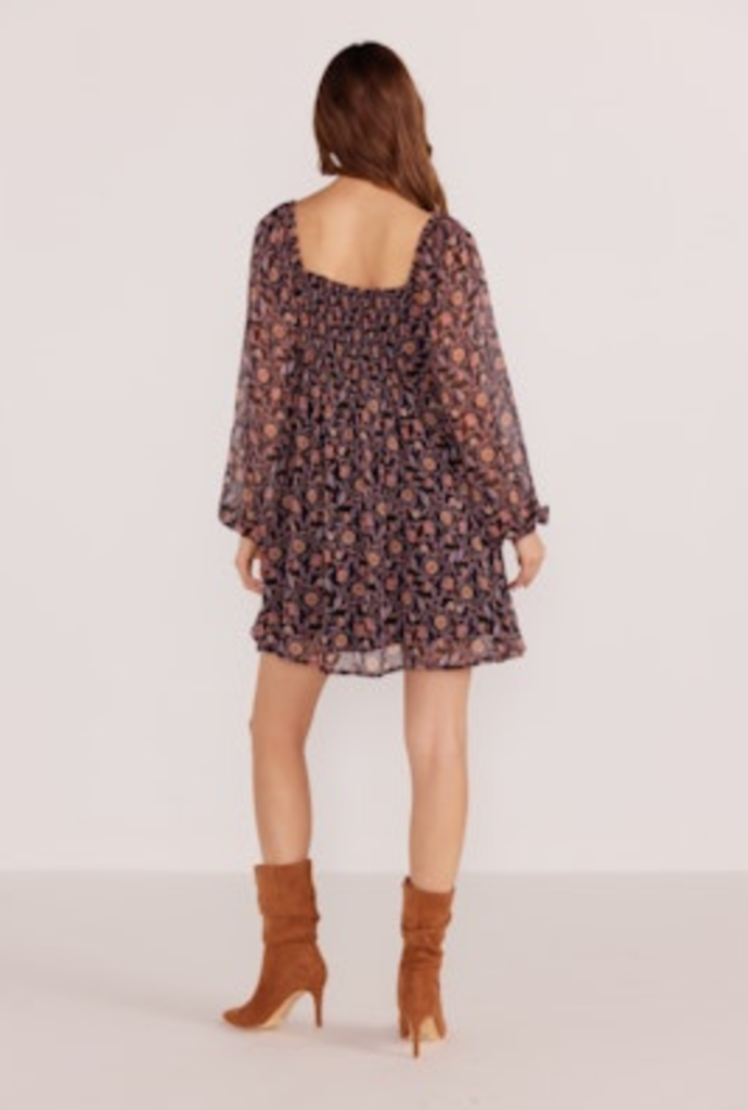 MINKPINK REGAL BABYDOLL MINI DRESS