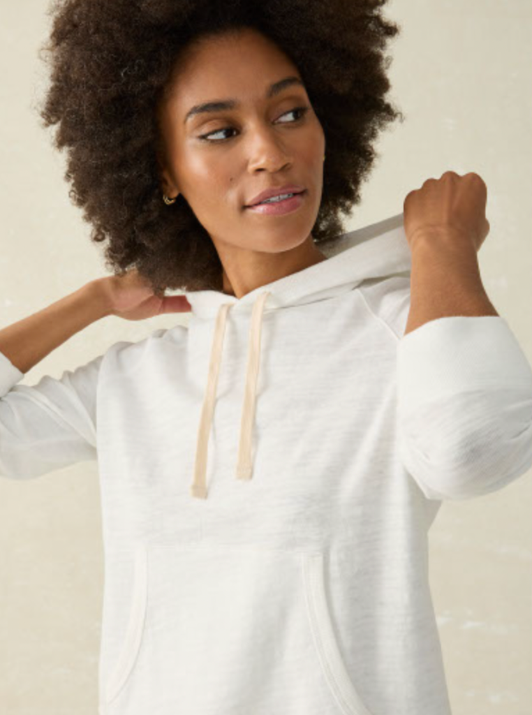 FAHERTY SUNWASHED SLUB HOODIE