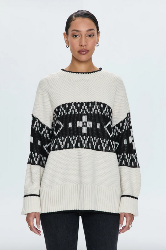 PISTOLA LENNI RELAXED CREWNECK SWEATER