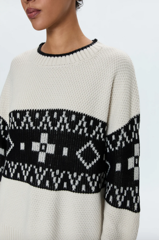 PISTOLA LENNI RELAXED CREWNECK SWEATER
