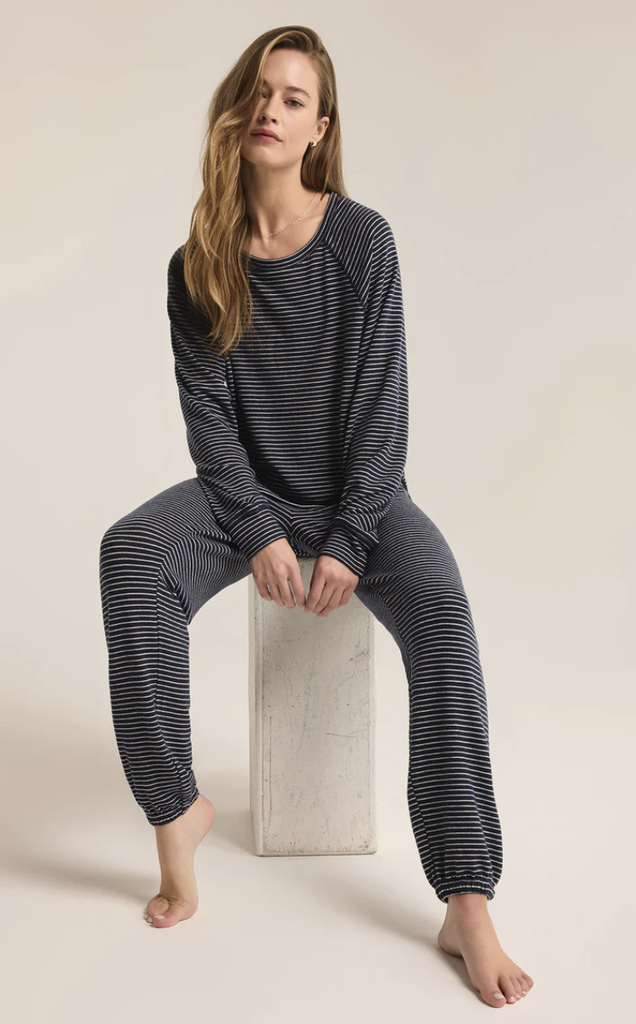 Z SUPPLY LOUNGE LOUNGE STRIPE JOGGER PANT