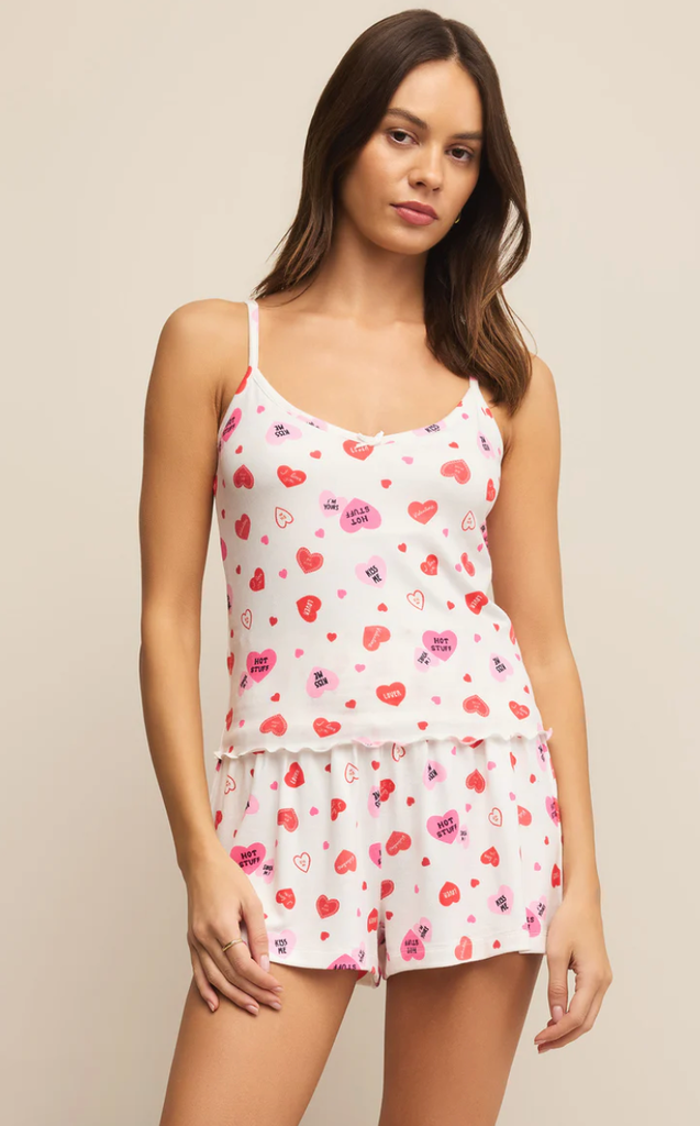 Z SUPPLY LOUNGE CARMEN VALENTINE CAMI