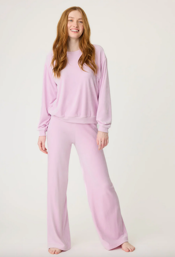 P.J. SALVAGE SPREAD LOVE VELOUR PANT