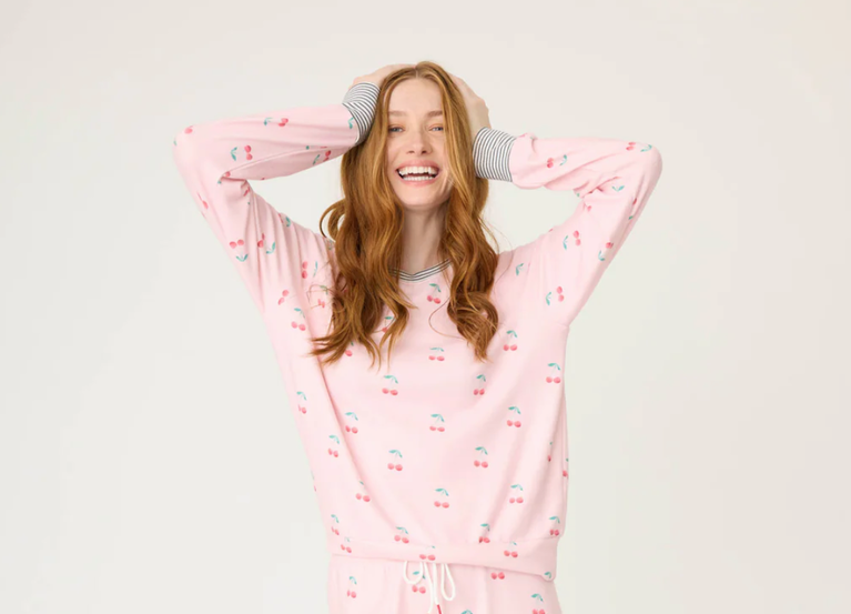 P.J. SALVAGE LIFE IS SWEET L/S TOP