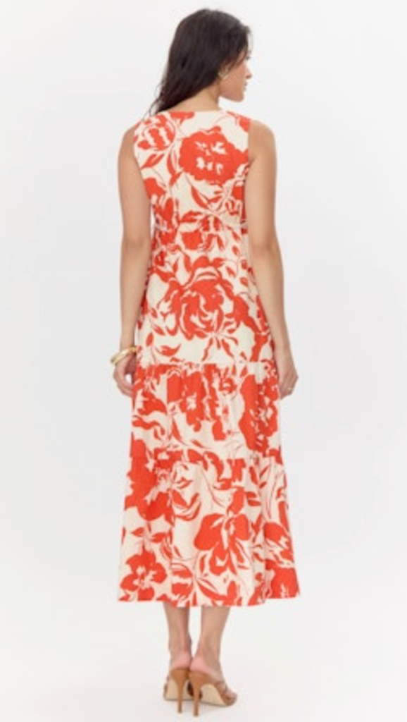 MAISY PRINTED MAXI DRESS