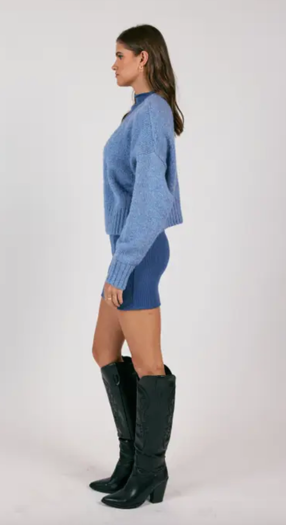 SAGE THE LABEL RHIA CROPPED OPEN CARDIGAN