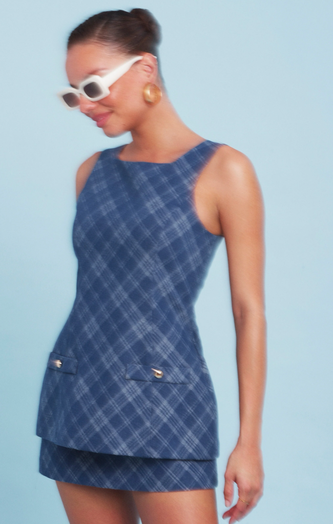 Amanda Uprichard MAVEN SKORT ROMPER