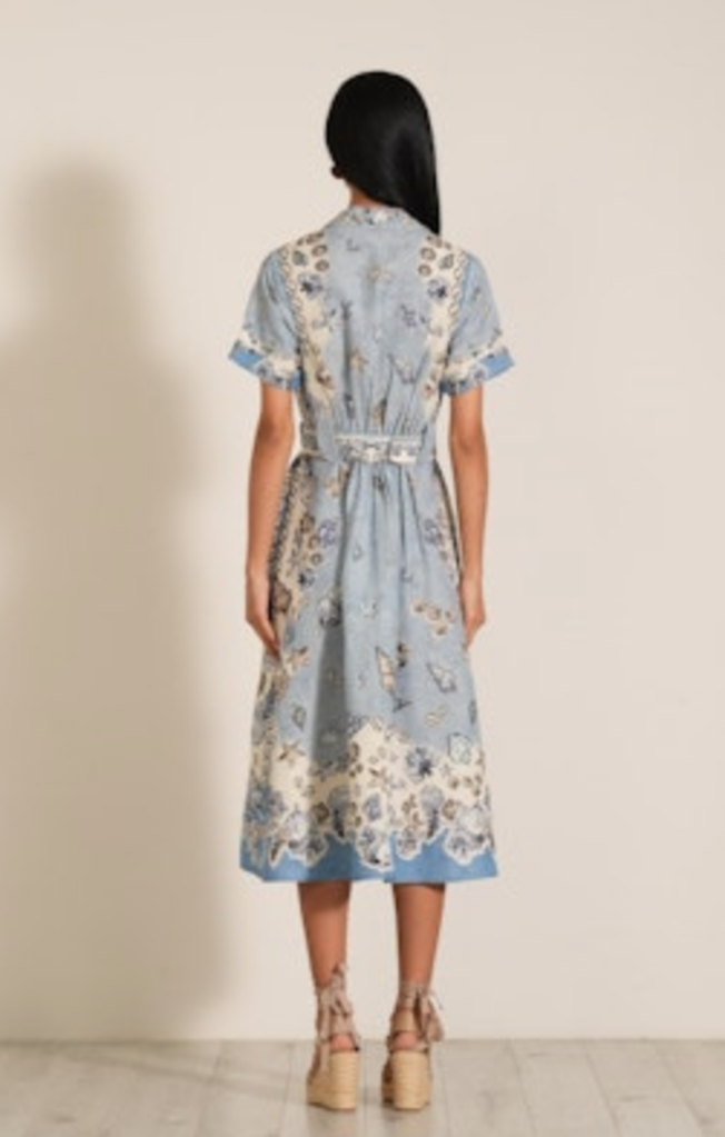 RANNA GILL VEGA MIDI SHIRT DRESS