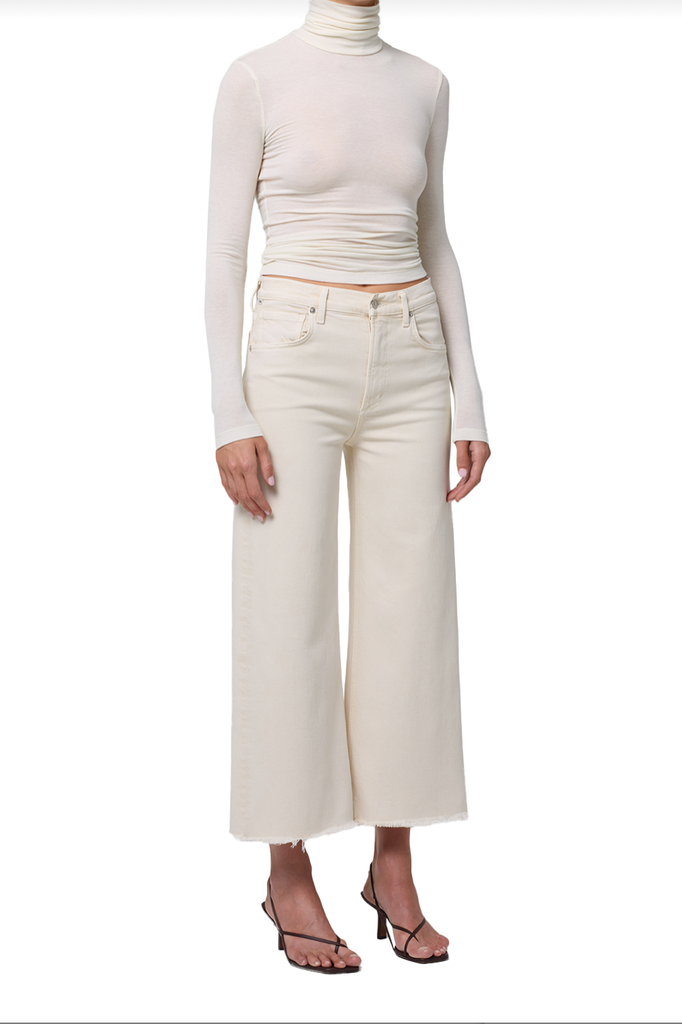 CITIZENS OF HUMANITY LYRA CROP WIDE LEG JEANS
