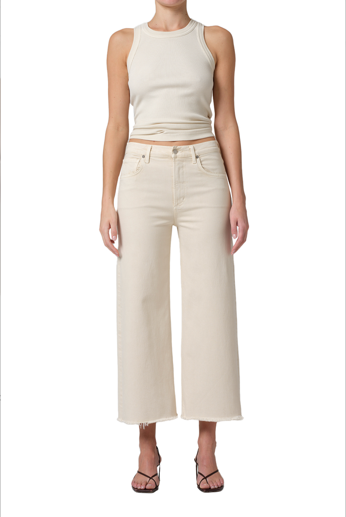 CITIZENS OF HUMANITY LYRA CROP WIDE LEG JEANS