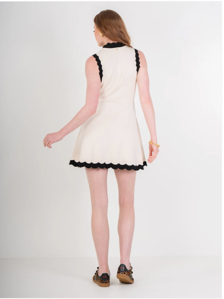 EMILY McCARTHY VARSITY ORCHID DRESS