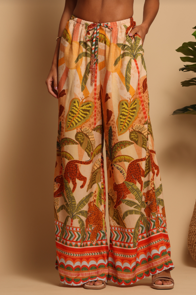 SHORE BEADED BEACH PANT