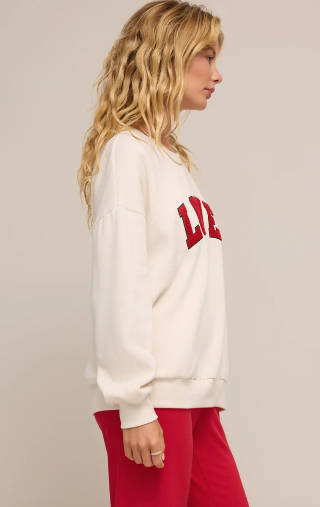 Z SUPPLY OVERSIZED LOVER SWEATSHIRT