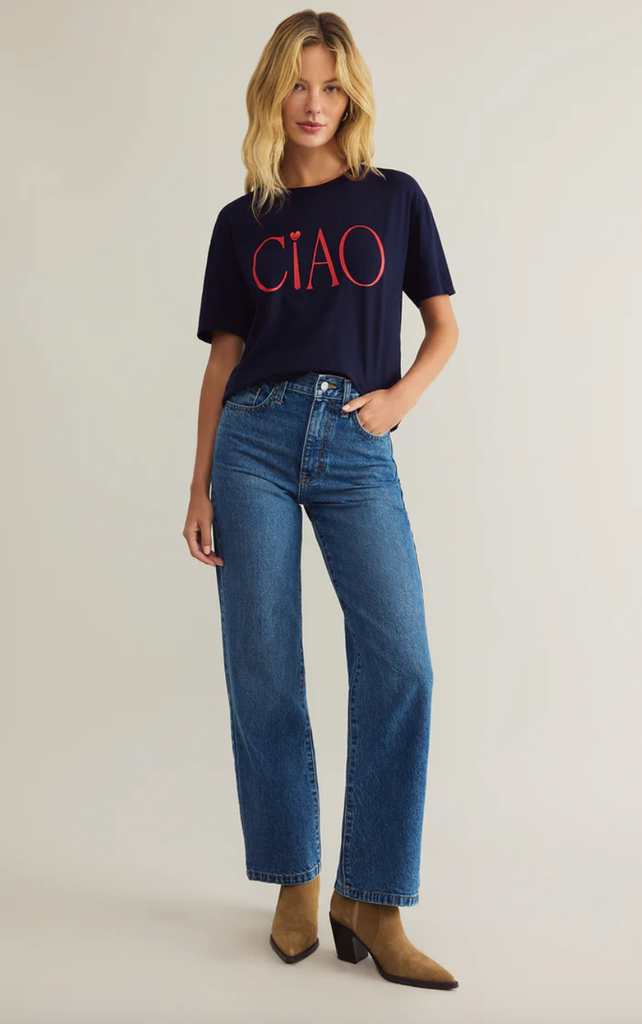 Z SUPPLY CIAO BOYFRIEND TEE