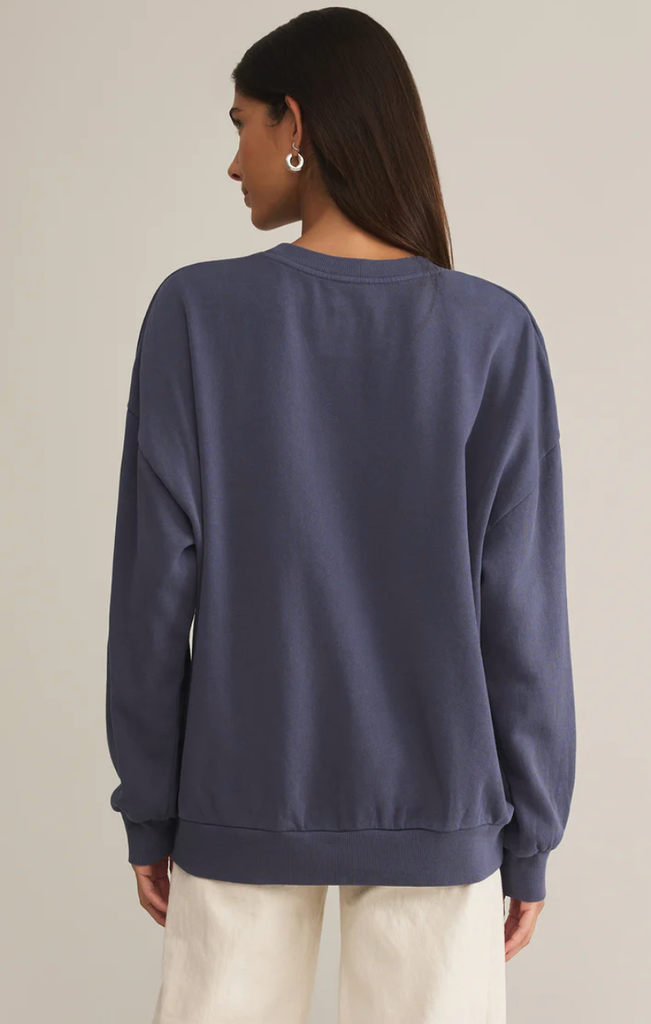 Z SUPPLY GRAPHICS COASTAL SUNDAY SWEATSHIRT